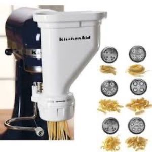 KitchenAid Pasta Press Attachment with 6 interchangeable pasta discs
